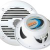 Boss Marine 6.5" 2-Way Coaxial Speaker 200W White