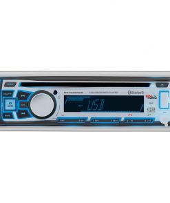 Alternative view of Boss Single din Marine Bluetooth/MP3/CD/CDRW/AM/FM front aux input wireless remote MR762BRBG