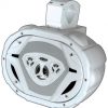 Boss Marine 6x9" 4-Way Wake Tower Speaker White