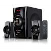 AXESS Bluetooth Mini System 2.1-Channel Home Theater Speaker System Black