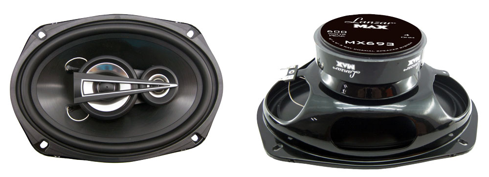 Lanzar Max 6X9" Triaxial Speaker 600 watts max MX693 - Image 3