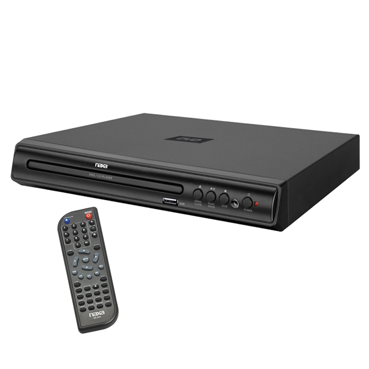 Naxa High Resolution 2CH Prog. Scan DVD Player USB Input