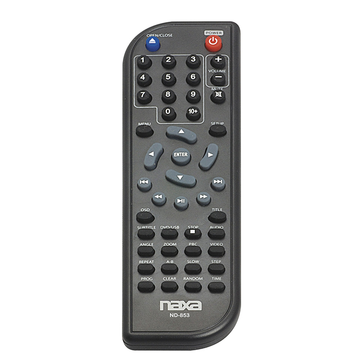 Naxa High Resolution 2CH Prog. Scan DVD Player USB Input ND856 - Image 2
