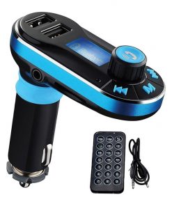 Nippon wireless car FM transmitter with dual usb car charger
