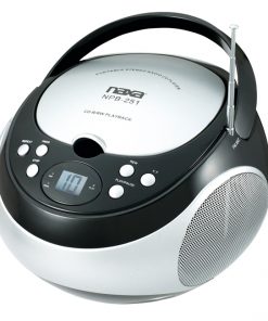 Naxa Portable CD Player with AM/FM Black