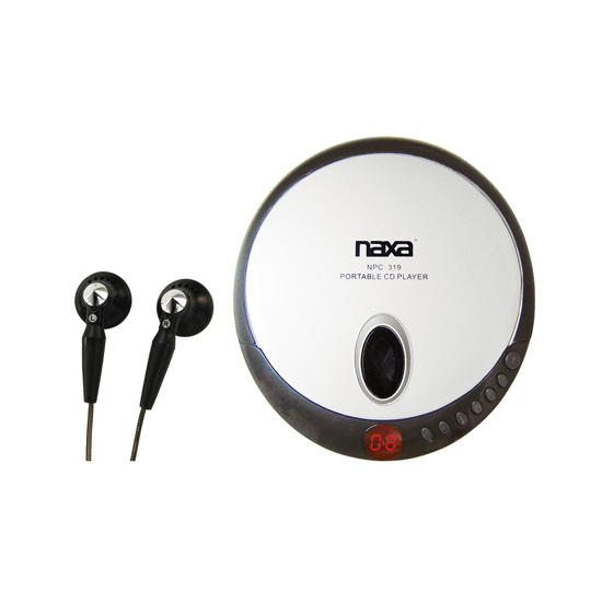 Naxa Slim Personal Compact Disc Player