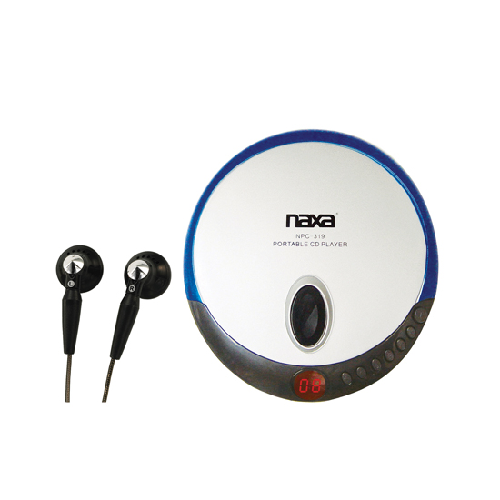 Naxa Personal CD Player-Blue