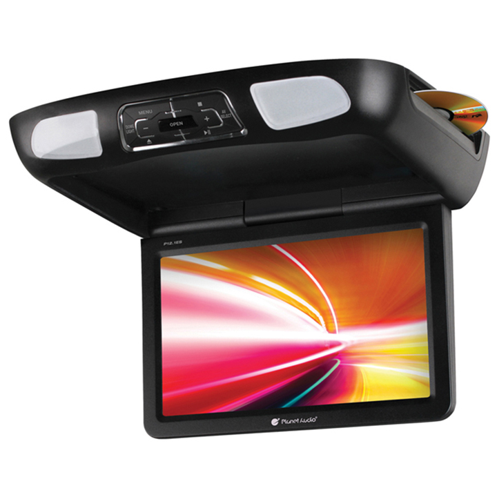 Planet 12.1" Overhead Flip Down TFT Monitor 3 Color Skins P121ES - Image 2
