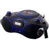 Axess Portable MP3/CD/USB/SD Boombox with AMFM Stereo Blue