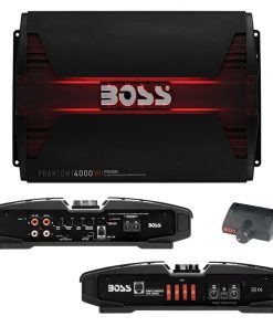 Boss PHANTOM 4000 Watts  Class D Monoblock Power Amplifier Remote Subwoofer Level Control