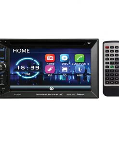 Power Acoustik 6.2" Double Din Receiver with Bluetooth