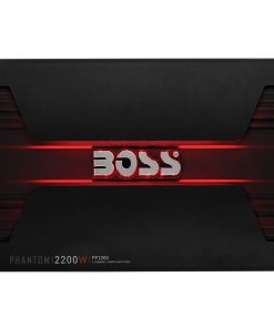 Boss PHANTOM 2200 Watts 4 Channel Power Amplifier Remote Subwoofer Level Control
