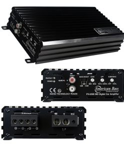 American Bass 2500W MAX Class D Amplifier Phantom Micro-Technology