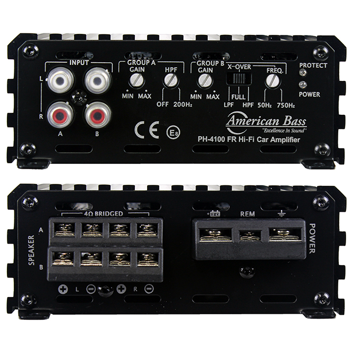 American Bass 4 channel amplifier 480W MAX PH4100 - Image 3