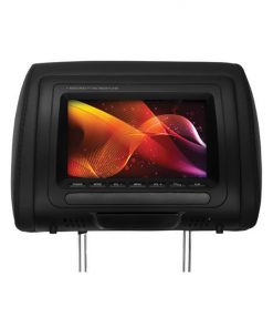 Planet Audio 7" Monitor in Headrest  3-color skins Wireless Remote