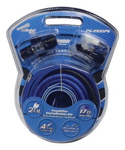 Audiopipe 4 Gauge Fliexible Cables Amp Wiring Kit 2100W
