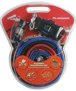 Audiopipe Complete 4 Gauge Amp kit with Line Out Converter