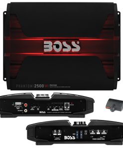 Boss PHANTOM 2500 Watts Monoblock Power Amplifier Remote Subwoofer Level Control