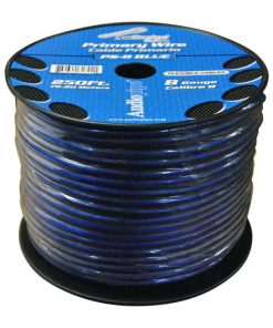 Audiopipe Power Wire 8 Gauge Blue 250 ft. roll