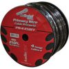 POWER WIRE AUDIOPIPE 4GA 250' BLACK