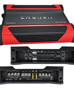 Crunch Powerzone 4 x 190 @ 4 Ohms 4 x 375 @ 2 Ohms 2 x 750 Watts @ 4 Ohms Bridged