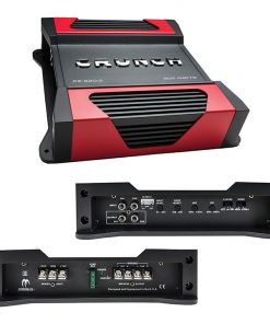 Crunch Powerzone 2 x 200 @ 4 Ohms 2 x 400 @ 2 Ohms 1 x 800 Watts @ 4 Ohms Bridged