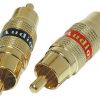 RCA ADAPTER DUAL MALE *PAIR* AUDIOPIPE