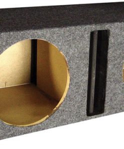 EMPTY WOOFER BOX DUAL 12" QPOWER; DUAL SLOT PORTS