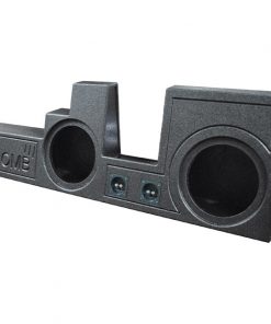 Qpower Dual 10" Ford 350 Super Duty 2000-Current Mounts behind seat