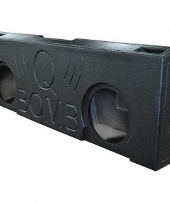 Qpower Dual 10" 2007-2013 Chevy Crew Cab Under Seat Upfire