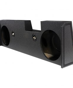 Qpower Dual 12" 2014-Current GM/Chevy Crew Cab Woofer Box Bed Liner Sprayed