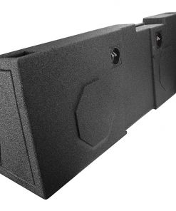 Alternative view of Qpower Qbomb empty Dual 12" 2014-Current GMC Crew Cab 4 door QBGMC14212