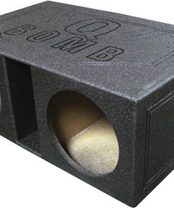 Qpower Dual 12" Vented Extra Large SPL Woofer Box "Q Bomb"