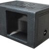 Qpower Single 12" Bomb BoxSquare Ported Square Woofer opening