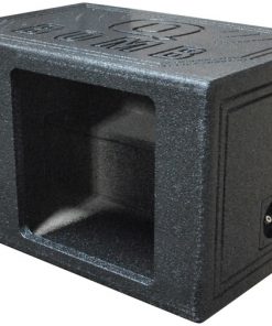 Qpower Single 12" Bomb BoxSquare Ported Square Woofer opening
