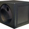 Qpower Single 15" Sealed Woofer Enclosure withh Bed Liner Spray