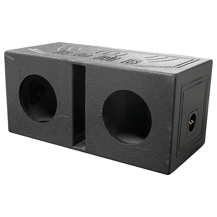 Qpower QBOMB Dual 8" Empty Enclosure
