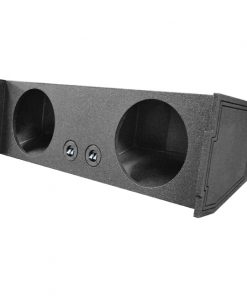 Qpower Bomb Dual 12" Woofer Box 2007-2014 Chevy Tahoe 3rd Row Vented Downfire