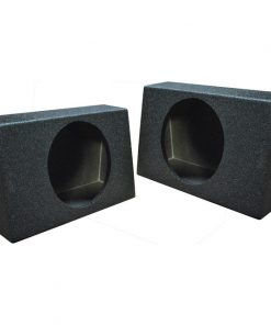 Qpower QBOMB Single 12" Empty Woofer Box Mounts behind seat