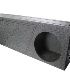 Qpower Single 12" ported SPL Empty Woofer Box w/Bedliner spray