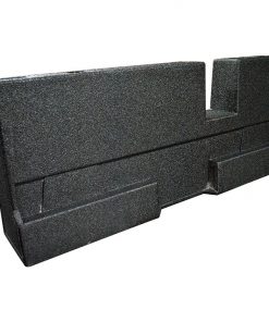 Alternative view of Qpower Dual 10" Ported Tundra Double Cab 2007- Current Finished w/Bed Liner QBTUNDRA07210