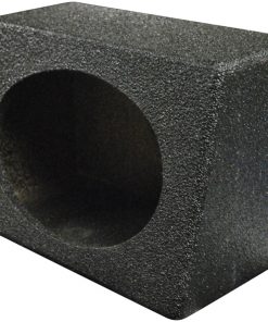 Qpower Empty 6x9 BoxQ Bomb (Black Bedliner Poly Coated)pairs