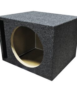EMPTY WOOFER BOX SINGLE 10" MDF;VENTED BASS BOX
