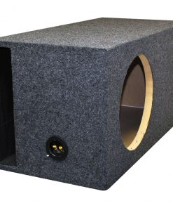 Alternative view of Qpower Single 12" Side Ported SPL Xtra Large Heavy Duty Empty Woofer Box QHD112VL