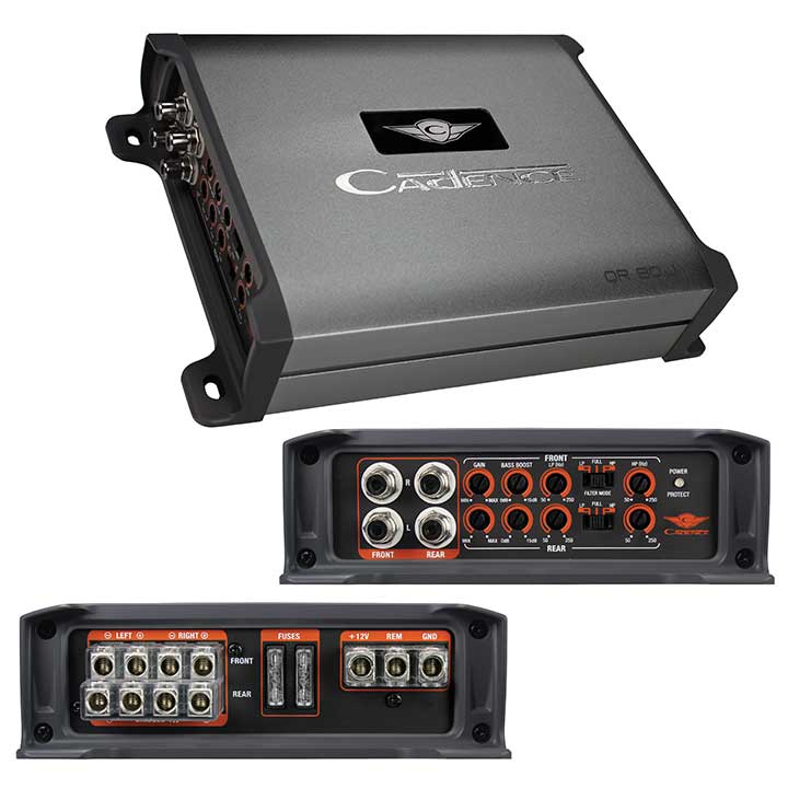 Cadence Class D 4 Channel Amplifier 1000 Watts Max