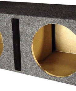 EMPTY WOOFER ENCLOSURE QPOWER DUAL 12
