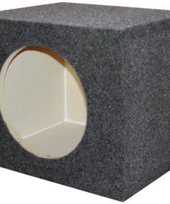 EMPTY WOOFER BOX 12" SQUARE QPOWER