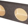 EMPTY WOOFER BOX QPOWER (2)12"SUV STYLE; DOWNFIRING *SUV12*