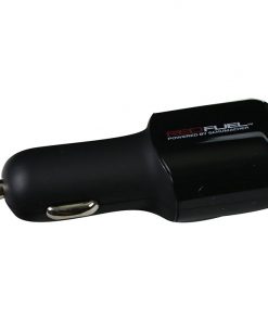 Schumacher 12 Watt Cigarette Lighter Plug-In Inverter w/ (2) USB Ports