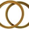 Nippon 12" MDF Wood woofer ring wioth bezel sold in pairs